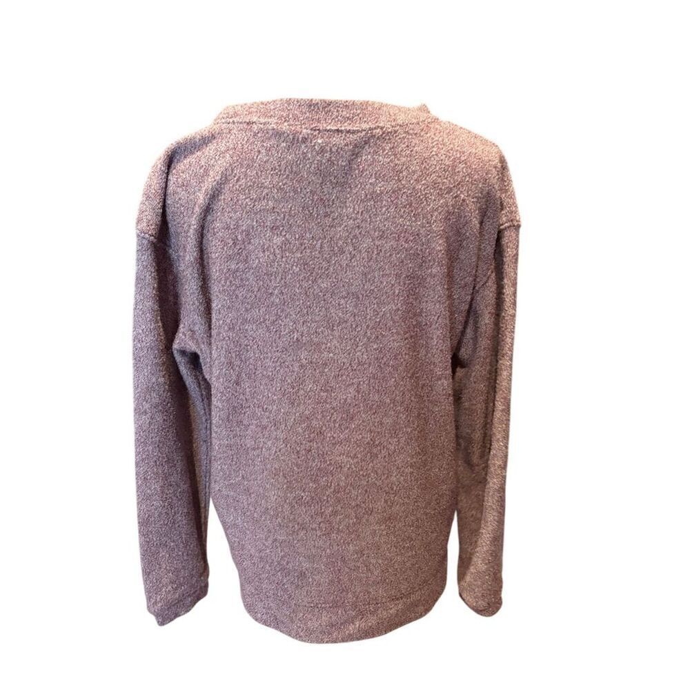 *3/$15 Alpha Phi Maroon Crewneck Sweater Women's Small Standard Long Sleeve - Picture 4 of 7